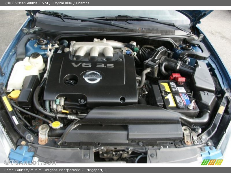 Crystal Blue / Charcoal 2003 Nissan Altima 3.5 SE