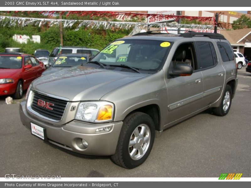 Sandalwood Metallic / Light Oak 2003 GMC Envoy XL SLT 4x4