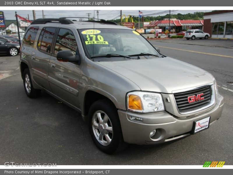 Sandalwood Metallic / Light Oak 2003 GMC Envoy XL SLT 4x4