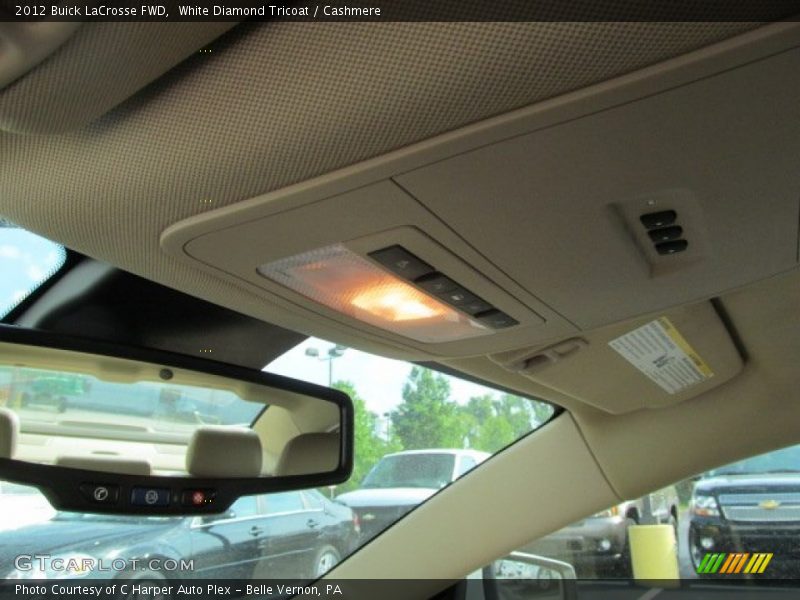 White Diamond Tricoat / Cashmere 2012 Buick LaCrosse FWD