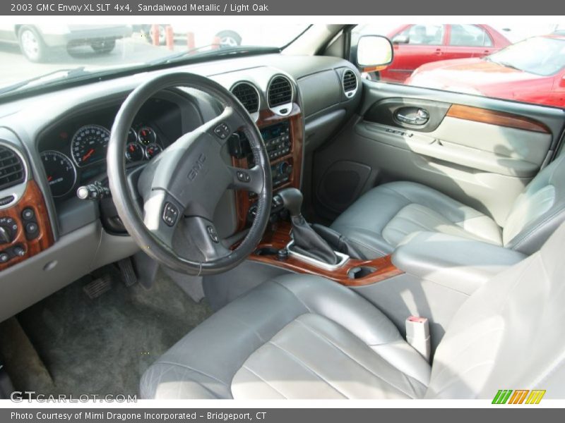 Sandalwood Metallic / Light Oak 2003 GMC Envoy XL SLT 4x4