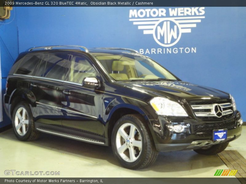 Obsidian Black Metallic / Cashmere 2009 Mercedes-Benz GL 320 BlueTEC 4Matic