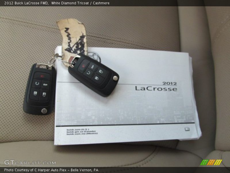Keys of 2012 LaCrosse FWD