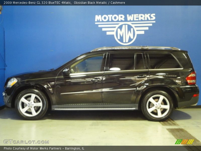 Obsidian Black Metallic / Cashmere 2009 Mercedes-Benz GL 320 BlueTEC 4Matic