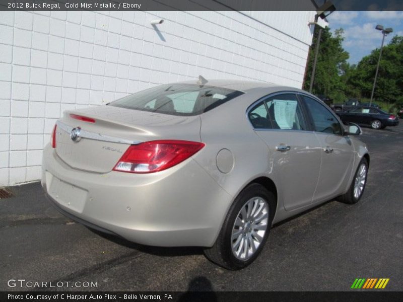 Gold Mist Metallic / Ebony 2012 Buick Regal