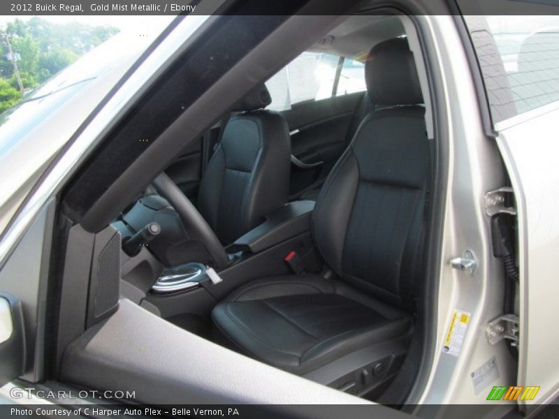 Gold Mist Metallic / Ebony 2012 Buick Regal