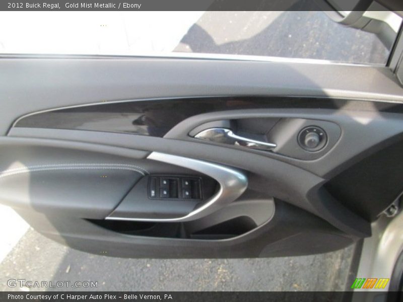 Gold Mist Metallic / Ebony 2012 Buick Regal
