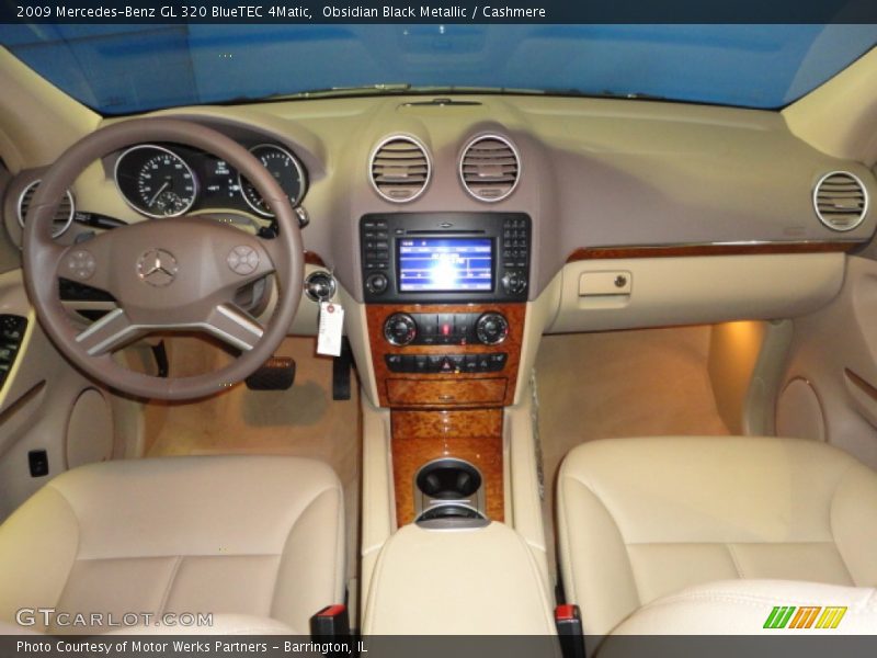 Obsidian Black Metallic / Cashmere 2009 Mercedes-Benz GL 320 BlueTEC 4Matic