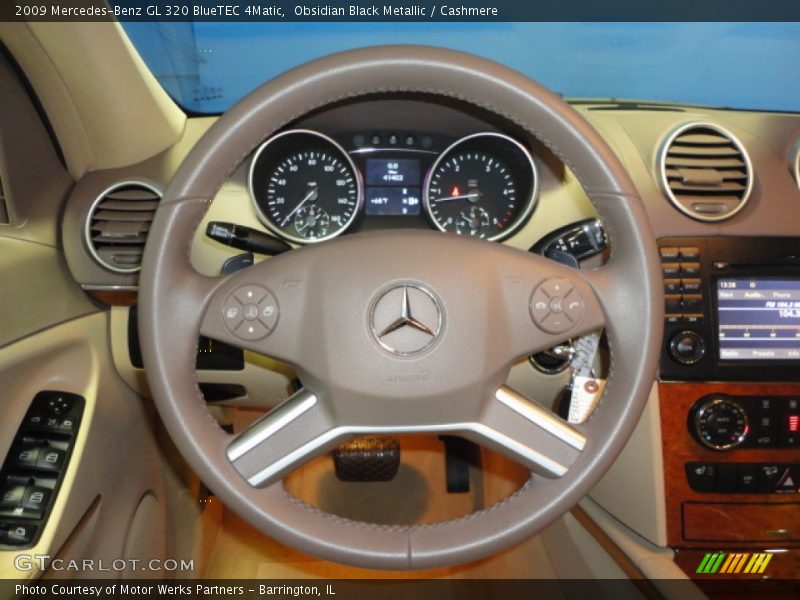 Obsidian Black Metallic / Cashmere 2009 Mercedes-Benz GL 320 BlueTEC 4Matic
