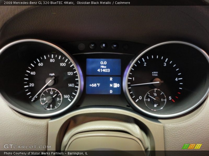 Obsidian Black Metallic / Cashmere 2009 Mercedes-Benz GL 320 BlueTEC 4Matic