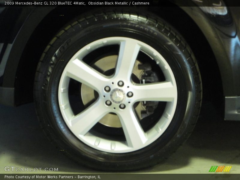 Obsidian Black Metallic / Cashmere 2009 Mercedes-Benz GL 320 BlueTEC 4Matic