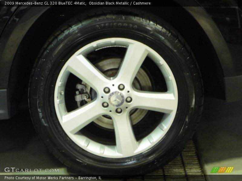 Obsidian Black Metallic / Cashmere 2009 Mercedes-Benz GL 320 BlueTEC 4Matic