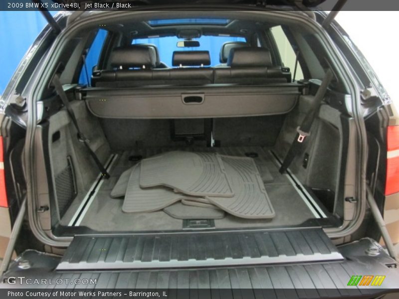 Jet Black / Black 2009 BMW X5 xDrive48i