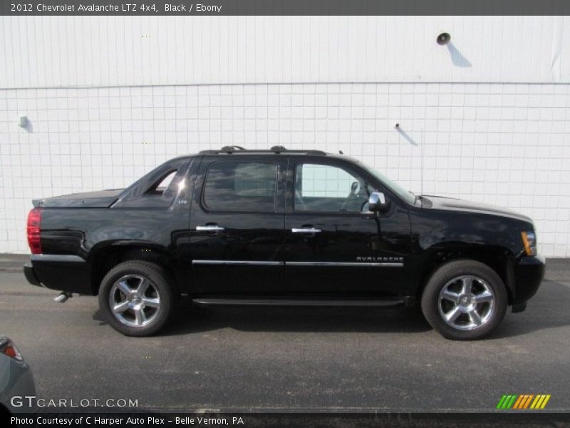 Black / Ebony 2012 Chevrolet Avalanche LTZ 4x4