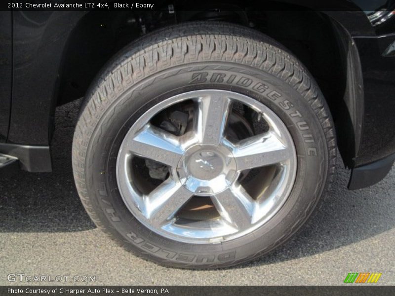 Black / Ebony 2012 Chevrolet Avalanche LTZ 4x4