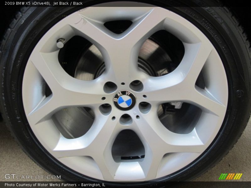 Jet Black / Black 2009 BMW X5 xDrive48i