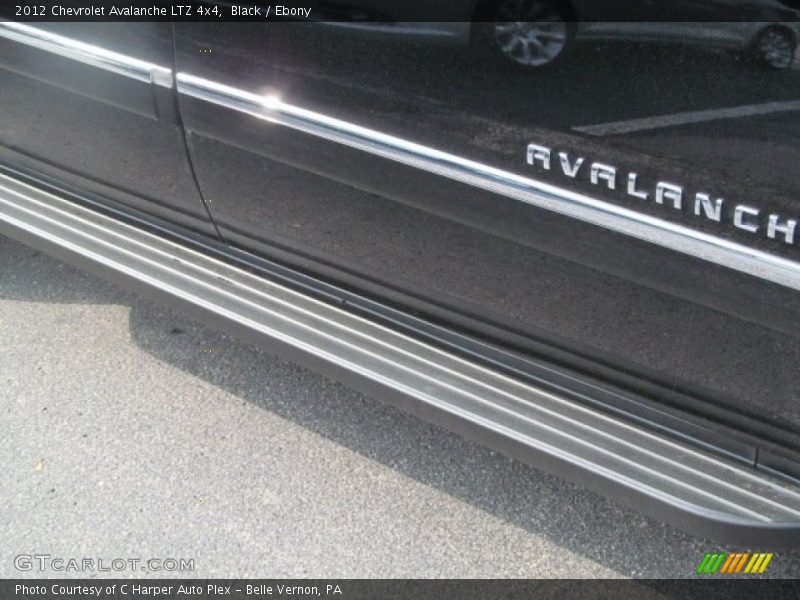 Black / Ebony 2012 Chevrolet Avalanche LTZ 4x4