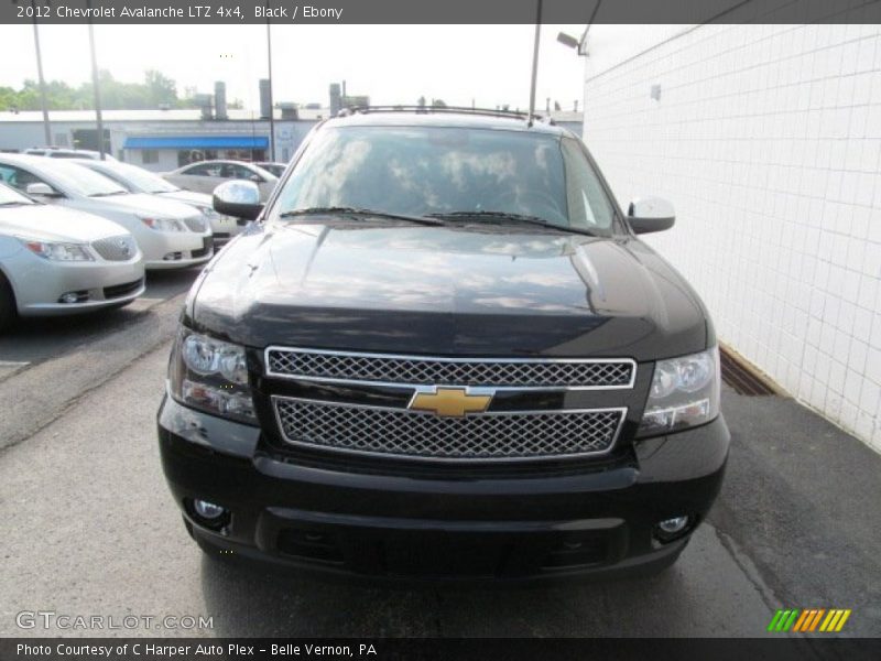 Black / Ebony 2012 Chevrolet Avalanche LTZ 4x4