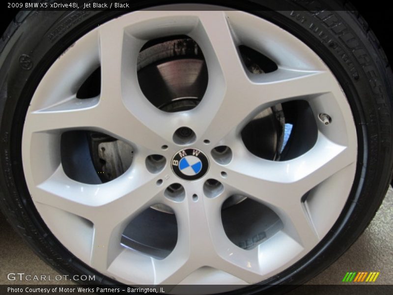Jet Black / Black 2009 BMW X5 xDrive48i