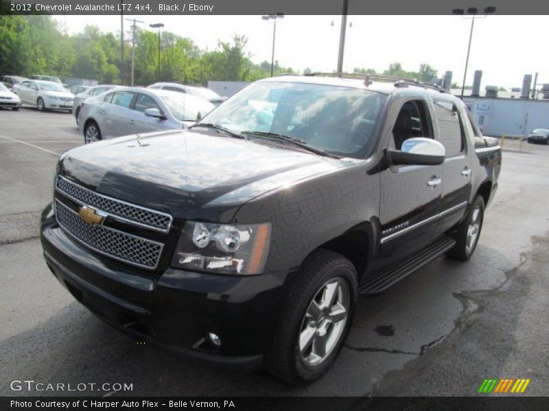 Black / Ebony 2012 Chevrolet Avalanche LTZ 4x4