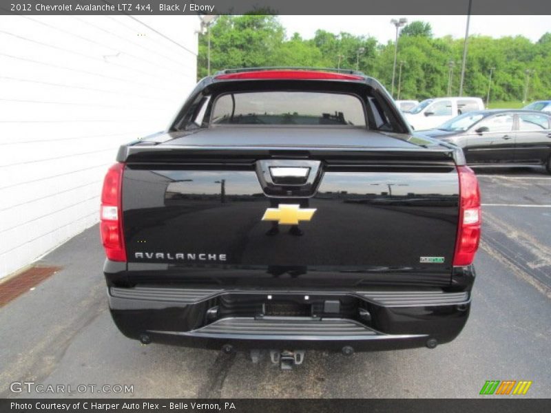 Black / Ebony 2012 Chevrolet Avalanche LTZ 4x4
