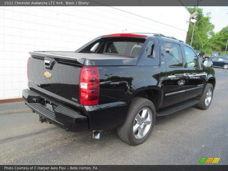 Black / Ebony 2012 Chevrolet Avalanche LTZ 4x4