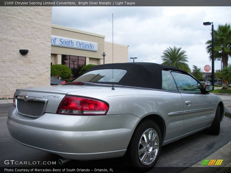 Bright Silver Metallic / Light Taupe 2006 Chrysler Sebring Limited Convertible