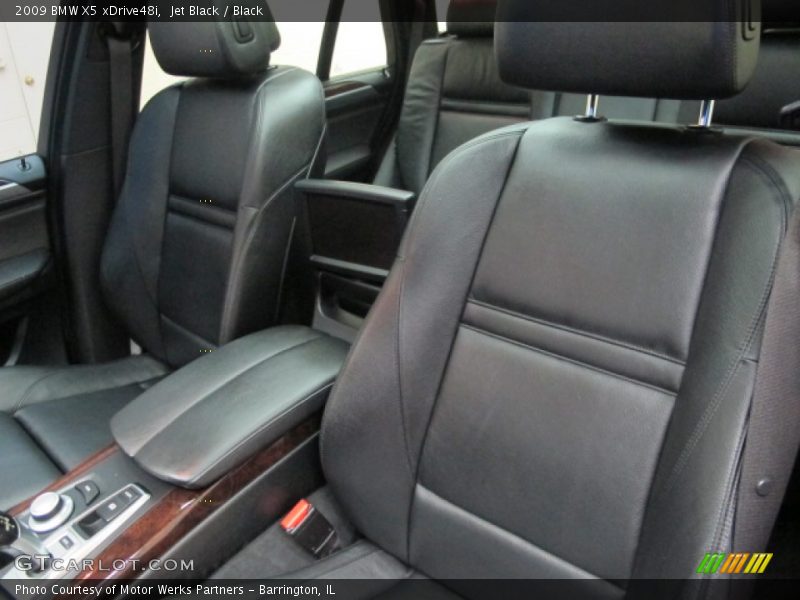 Jet Black / Black 2009 BMW X5 xDrive48i