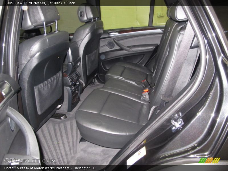 Jet Black / Black 2009 BMW X5 xDrive48i