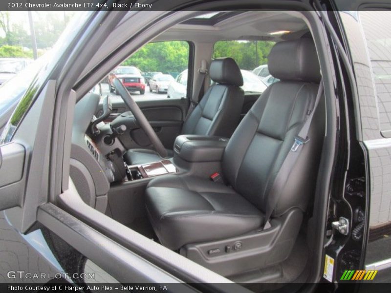 Black / Ebony 2012 Chevrolet Avalanche LTZ 4x4