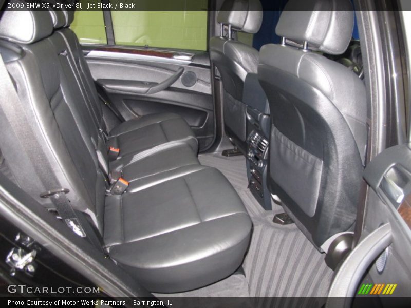 Jet Black / Black 2009 BMW X5 xDrive48i