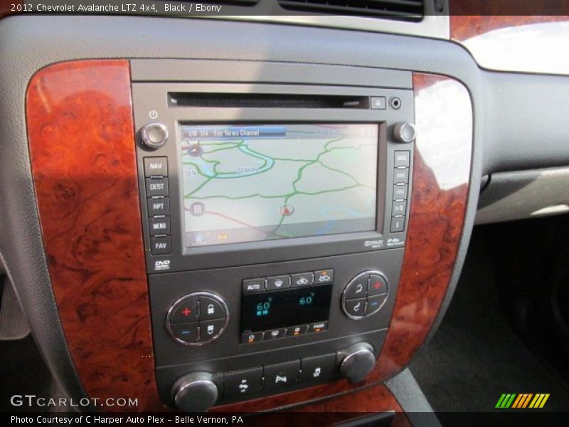 Black / Ebony 2012 Chevrolet Avalanche LTZ 4x4