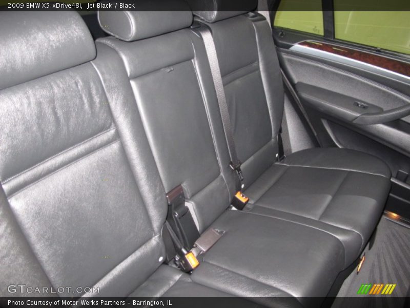 Jet Black / Black 2009 BMW X5 xDrive48i
