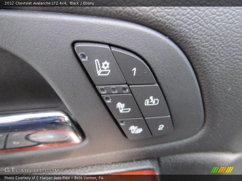 Black / Ebony 2012 Chevrolet Avalanche LTZ 4x4