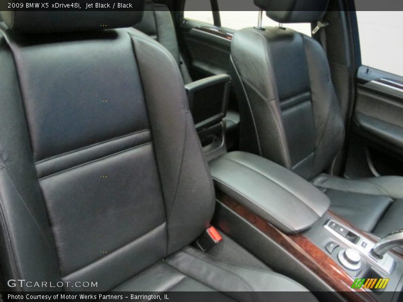 Jet Black / Black 2009 BMW X5 xDrive48i