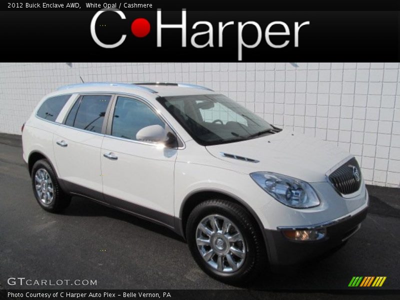 White Opal / Cashmere 2012 Buick Enclave AWD