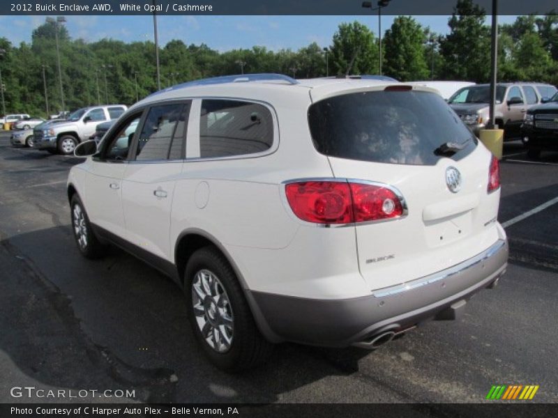 White Opal / Cashmere 2012 Buick Enclave AWD