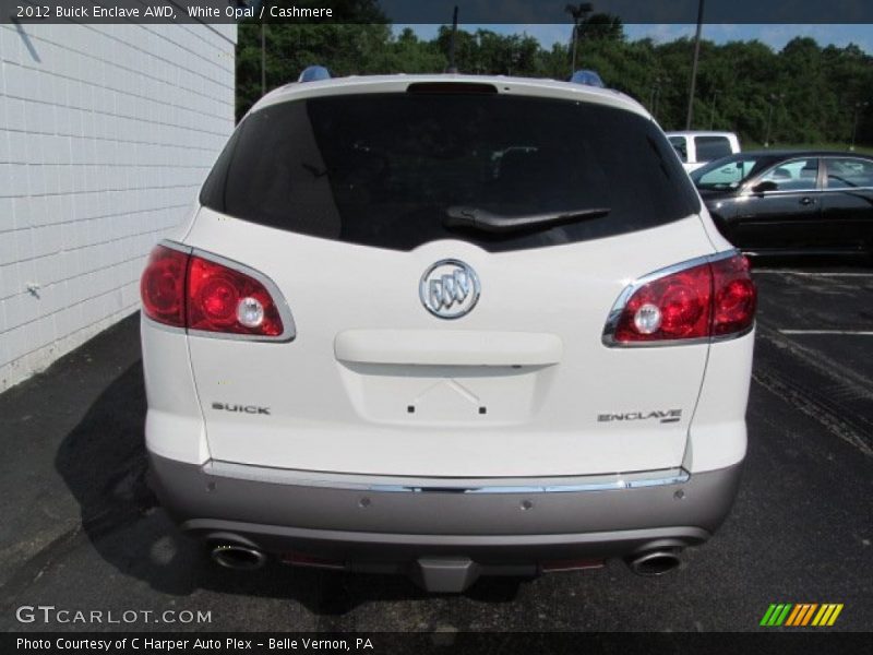 White Opal / Cashmere 2012 Buick Enclave AWD