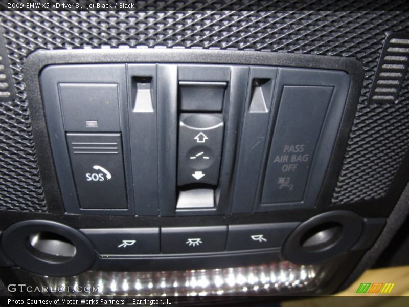Jet Black / Black 2009 BMW X5 xDrive48i