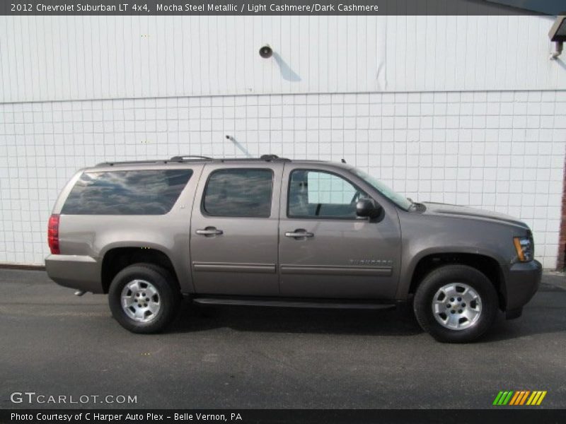 Mocha Steel Metallic / Light Cashmere/Dark Cashmere 2012 Chevrolet Suburban LT 4x4