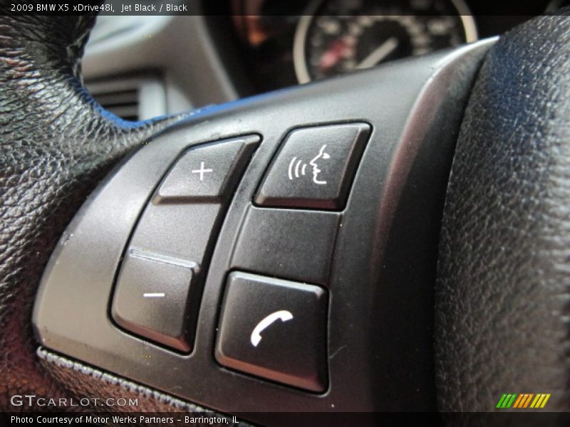 Jet Black / Black 2009 BMW X5 xDrive48i