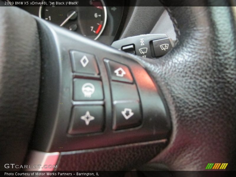 Jet Black / Black 2009 BMW X5 xDrive48i