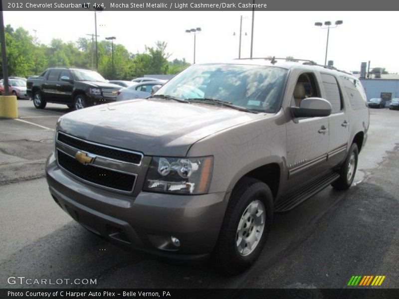 Mocha Steel Metallic / Light Cashmere/Dark Cashmere 2012 Chevrolet Suburban LT 4x4
