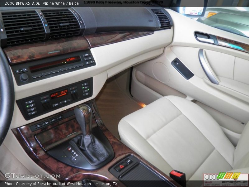 Alpine White / Beige 2006 BMW X5 3.0i