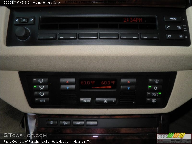 Alpine White / Beige 2006 BMW X5 3.0i