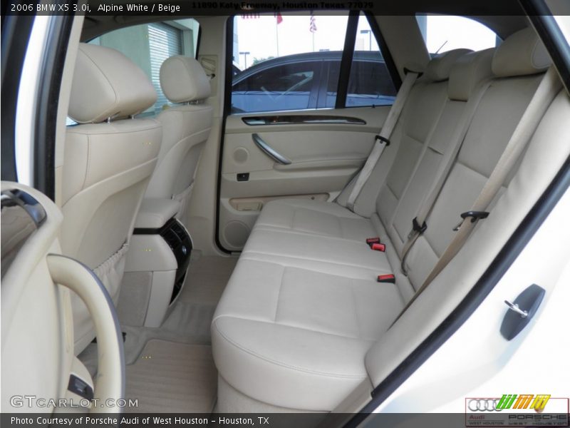 Alpine White / Beige 2006 BMW X5 3.0i