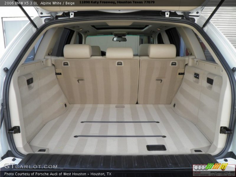 Alpine White / Beige 2006 BMW X5 3.0i