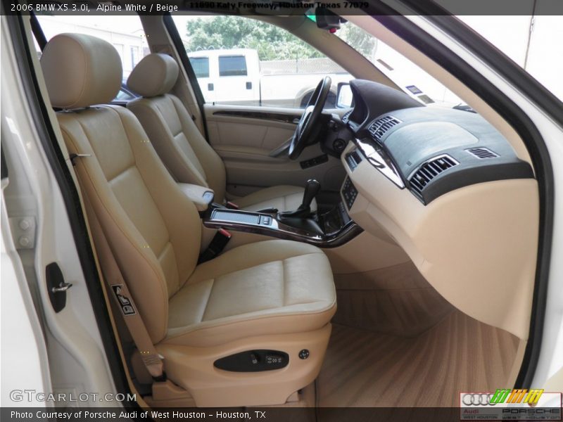 Alpine White / Beige 2006 BMW X5 3.0i