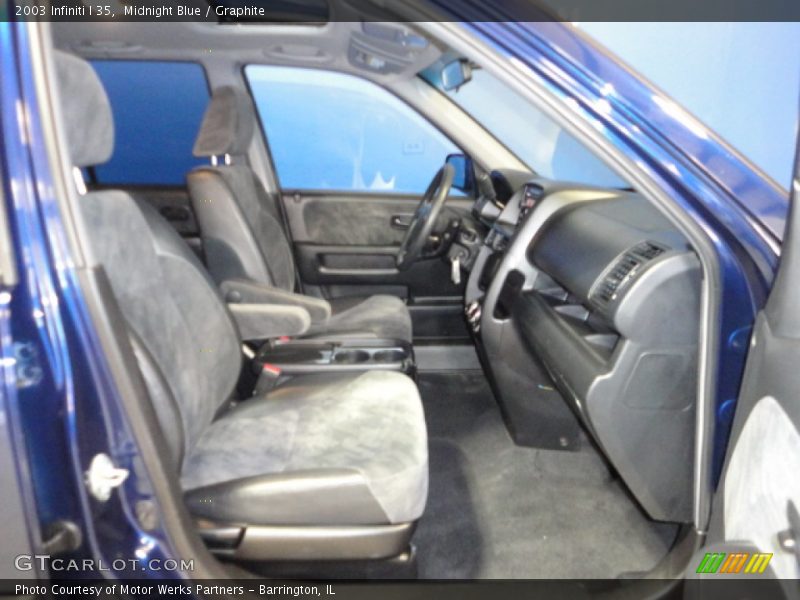 Midnight Blue / Graphite 2003 Infiniti I 35