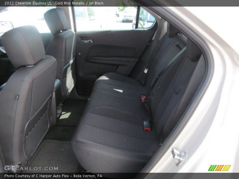 Gold Mist Metallic / Jet Black 2012 Chevrolet Equinox LS
